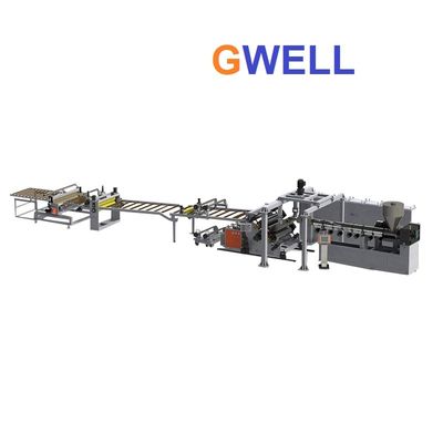 Línea de producción de placas de extrusión de acetato de celulosa CA Peek 250-500 kg/h