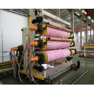 Cuero ancho del piso del PVC que hace la cadena de producción del suelo de entarimado de la máquina 400kg H