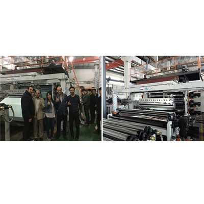 Máquina a prueba de agua de la producción de la película del PVC de la hoja del PVC de la máquina impermeable de la protuberancia