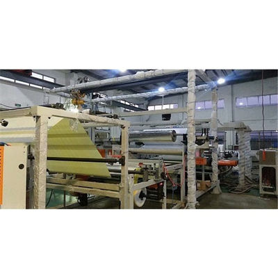 Cadena de producción de impermeabilización de la película del Pvc hoja a prueba de agua del PVC que hace la máquina