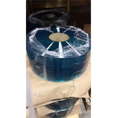 Cadena de producción transparente de la cortina del PVC máquina suave de la protuberancia de la hoja del PVC