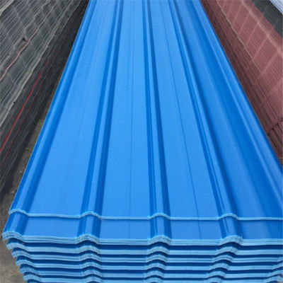 El PVC esmaltó la línea ondulada 400kg h de la protuberancia del tablero de la teja de tejado