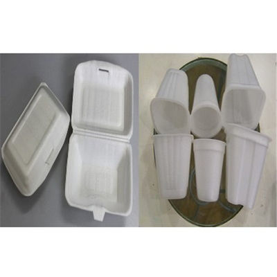Línea de extrusión de chapa de plástico de ácido poliláctico degradable de PLA para cajas de almuerzo