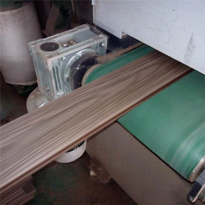 Línea plástica de madera de la protuberancia del piso de Wpc de la máquina de la producción de WPC que suela