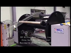 Línea de extrusión de chapa de embalaje de termoformación PET, taza de té y caja de transporte