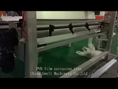 Línea de extrusión de película PVB,máquina de producción de película media de vidrio PVB