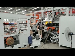 Máquina para la producción de chapas de embalaje con termoformado PET de alta transparencia