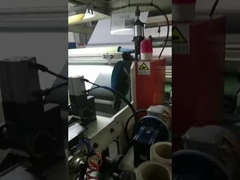 Dispositivo auxiliar para la línea de extrusión de película solar: enrollador manual