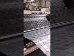 Extrusión de manteles blandos transparentes de PVC