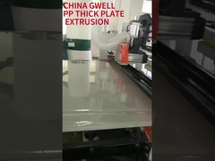 Máquina de extrusión de placas de espesor de 3-8 mm de PP