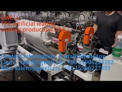 Línea de producción de cuero artificial (revestimiento TPE)