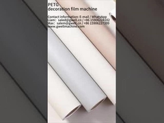 GWELL extrusión de película decorativa PETG de 0,15 mm de espesor