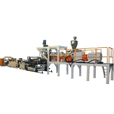 comprar Línea de extrusión de película fundida de plástico TPU compuesto de tornillo único 500 kg/h online manufacture