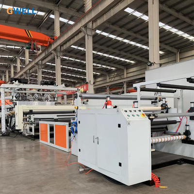 comprar 1250m m EVA Cast Film Extrusion Line ancha para la encapsulación del panel solar online manufacture