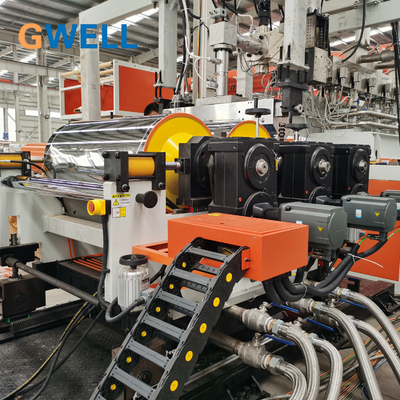 comprar Línea de extrusión de láminas de embalaje PET con extrusora de doble husillo de 300-1200 kg/h, capacidad personalizada, sin máquina de cristalización online manufacture