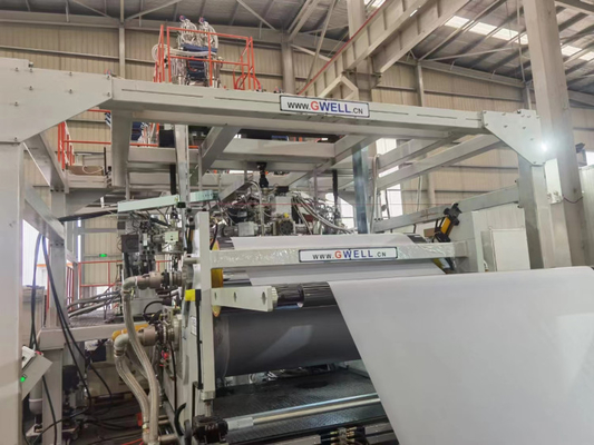 comprar Máquinas de extrusión de películas de ETFE de 120 kg/h con un solo tornillo y varias cajas online manufacture