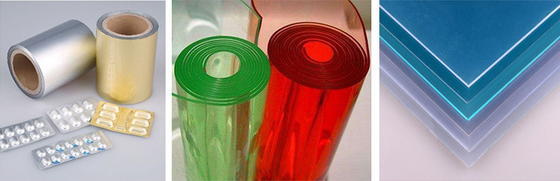 comprar Máquina para hacer láminas de PVC suave Línea de producción de placas de plástico 400 kg/h online manufacture
