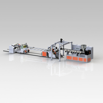 comprar Línea de la máquina de extrusión de perfiles de PVC ASA 350 kg/h online manufacture