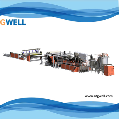 comprar GWELL GPPS Línea de extrusión de extrusión de placas de difusores de puntos cuánticos 2 - 8 mm espesor 1-3 capas online manufacture