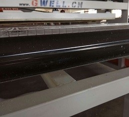 comprar Multiwall PP ahueca la línea de la protuberancia de la placa de la sección usada para las cajas plegables de la fruta online manufacture