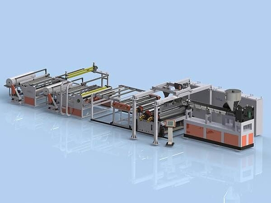 comprar Línea de extrusión de película solar EVA / POE para encapsulación de paneles solares online manufacture