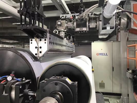 comprar Línea de extrusión de película solar EVA de 2400 mm / 2600 mm de ancho con 300-700 kg/h de salida y velocidad máxima de línea de 16 m/s para encapsulación de paneles solares online manufacture