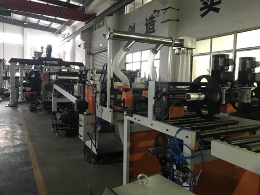 comprar Línea de extrusión de placas ABS PP HDPE para láminas de plástico resistentes a la corrosión de 1000-2000 mm de ancho y 3-50 mm de grosor online manufacture