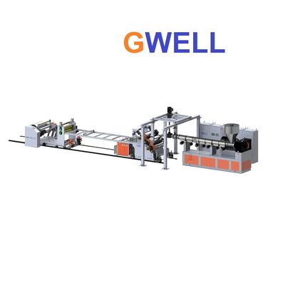 comprar Línea modificada para requisitos particulares de la protuberancia de la máquina del extrusor del laboratorio de la hoja de TPU con el solo tornillo online manufacture