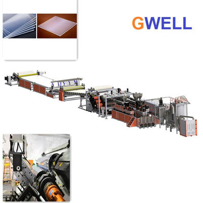 comprar Línea extrusor de la protuberancia de la hoja de PMMA de solo tornillo de acrílico de la máquina de la producción de la hoja online manufacture