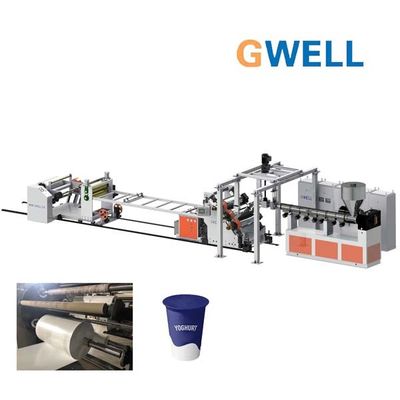 comprar Línea de extrusión de coextrusión ABA de 3 capas, extrusión de lámina termoformada de PP Proceso de extrusión de termoformado de PP Máquina para fabricar láminas de blíster online manufacture