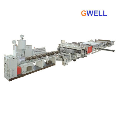 comprar Línea de extrusión de perfiles huecos de PP de paredes múltiples utilizada para cajas plegables de frutas online manufacture
