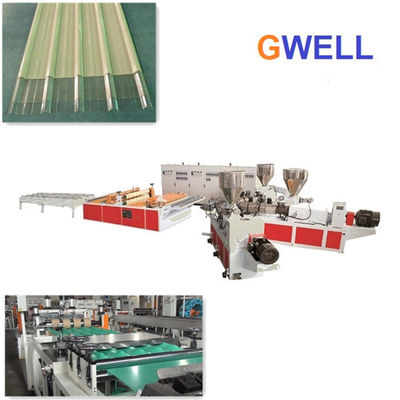 comprar Línea esmaltada ASA Co Extrusion Machine de la protuberancia del tablero del tejado del PVC de la teja de la resina sintética online manufacture