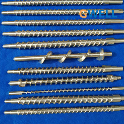 comprar Solo tornillo de GWELL para las instalaciones auxiliares de Plasticization de la pelotilla del extrusor online manufacture