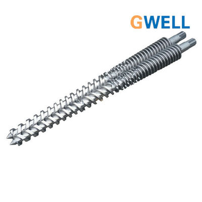 comprar El tornillo doble cónico para el extrusor plastificó instalaciones auxiliares del alto voltaje 1000 online manufacture