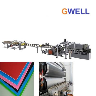 comprar Línea gruesa máquina de la protuberancia del tablero del HDPE de la producción de la hoja del HDPE online manufacture