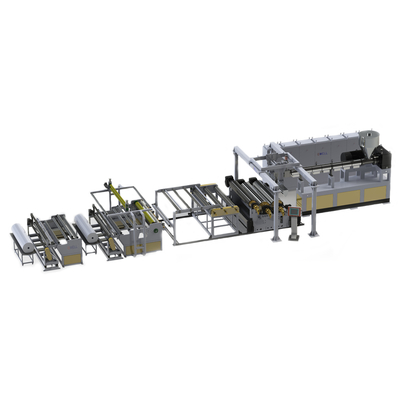 comprar Línea de extrusión de película fundida de plástico EVA 2200 mm para vidrio de seguridad de automóviles online manufacture