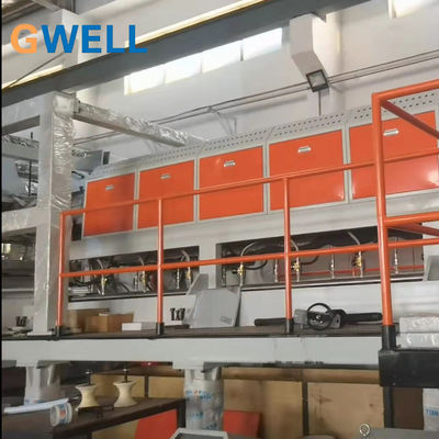 comprar Línea de extrusión de película solar EVA de 2600 mm de ancho con 300-700 kg/h de salida y tasa de contracción ≤ 2% para el encapsulado de paneles solares online manufacture